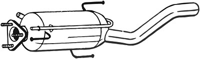 Bosal Ruß-/Partikelfilter, Abgasanlage [Hersteller-Nr. 095-321] für Audi, VW von BOSAL