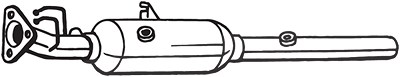Bosal Ruß-/Partikelfilter, Abgasanlage [Hersteller-Nr. 097-357] für Citroën, Peugeot von BOSAL