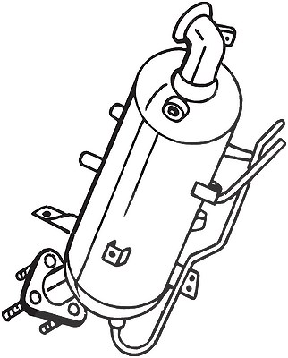 Bosal Ruß-/Partikelfilter, Abgasanlage [Hersteller-Nr. 097-573] für Chevrolet, Opel von BOSAL