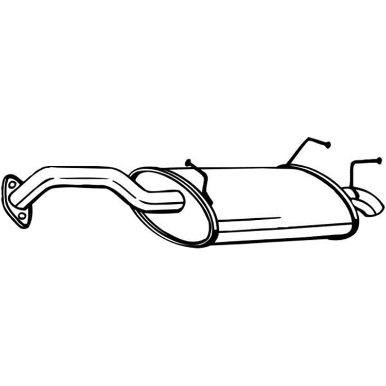 Endschalld?mpfer Nissan Primera + Hatchback P12 2.0 2002- Endschalld?mpfer Nissan Primera + Hatchback P12 2.0 2002- von BOSAL
