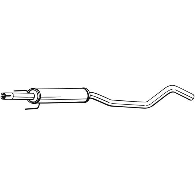 Mittelschalld?mpfer Opel Corsa C Mittelschalld?mpfer Opel Corsa C von BOSAL