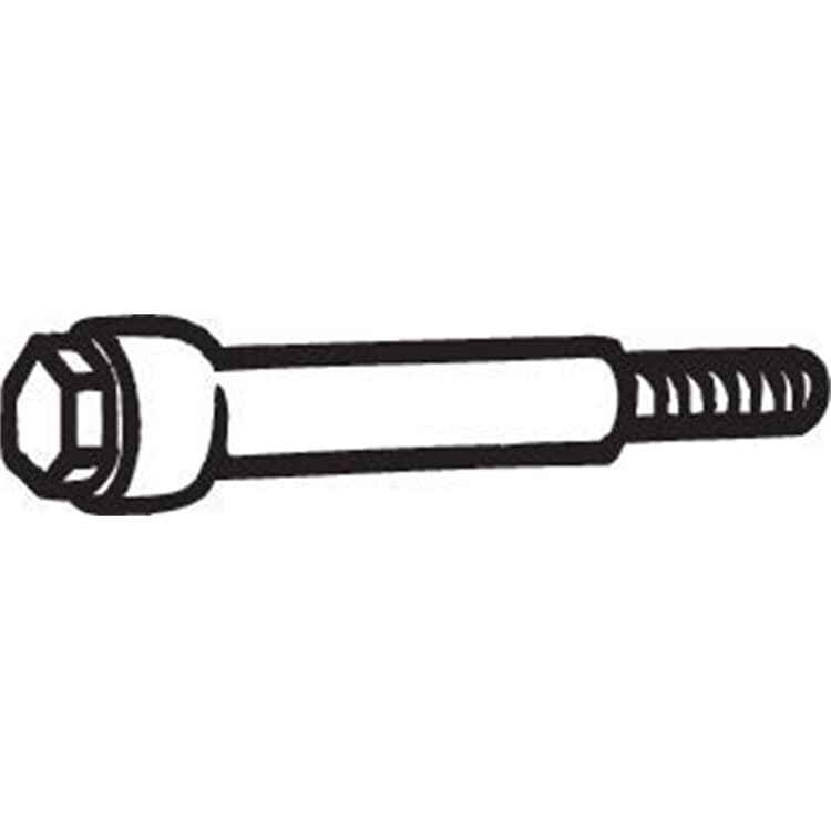 Schraube M6 x53mm Schraube M6 x53mm von BOSAL