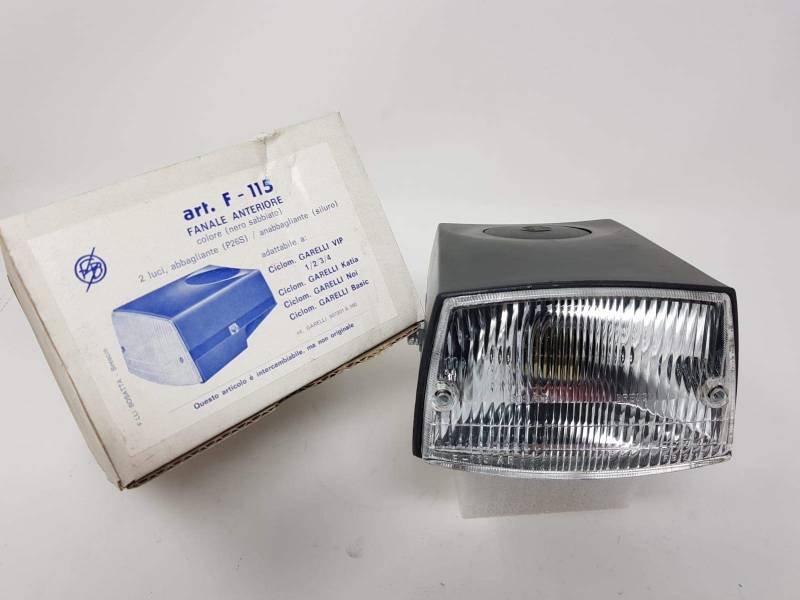 Frontscheinwerfer Garelli VIP/KATIA/NOI mit 2 Lichtern Bosata F-115 von Bosatta