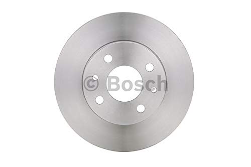 BOSCH 2 Bremsscheiben voll + Bremsbeläge passend für Fiat Panda 169x Punto 188x von BOSCH Bundle