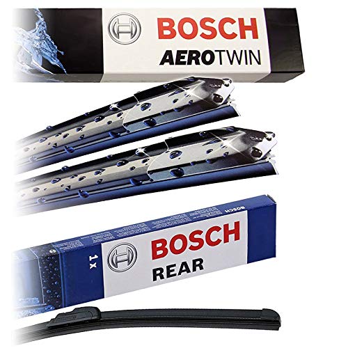 Set Bosch Wischer Wischerblatt Wischerblätter Scheibenwischer Scheibenwischerblätter Aerotwin AM462S + Heckwischer Heckwischerblatt Heckscheibenwischer A333H von BOSCH Bundle