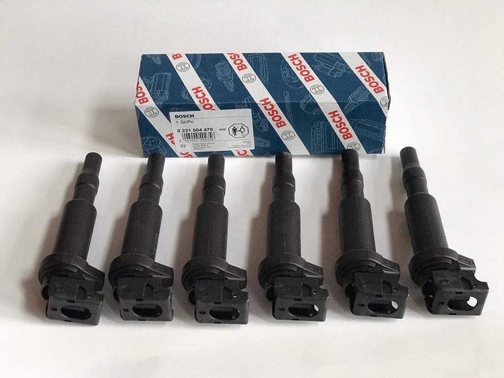 6x BOSCH 0221504470 Zündspule für BMW E82 E88 E90-93 E60 E61 N51-N54 12137594937 6x BOSCH 0221504470 Zündspule für BMW E82 E88 E90-93 E60 E61 N51-N54 12137594937 von BOSCH