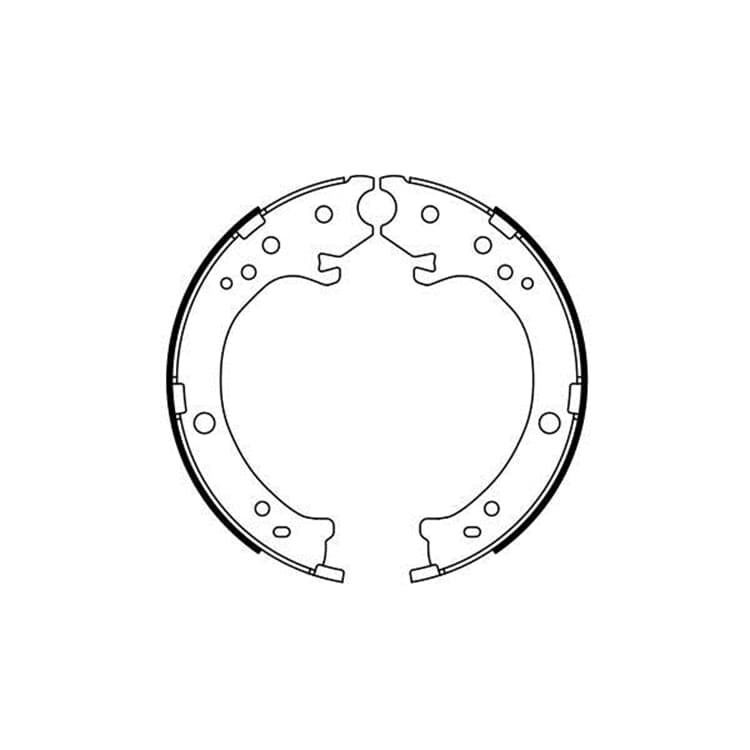 Bosch Bremsbackensatz hinten Honda Cr-V von BOSCH