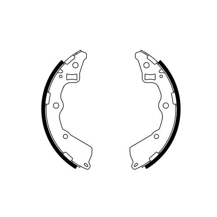 Bosch Bremsbackensatz hinten Kia Picanto Bosch Bremsbackensatz hinten Kia Picanto von BOSCH