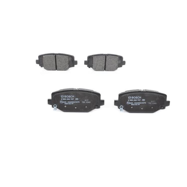 Bosch Bremsbel?ge hinten Fiat Freemont Lancia Voyager Bosch Bremsbel?ge hinten Fiat Freemont Lancia Voyager von BOSCH