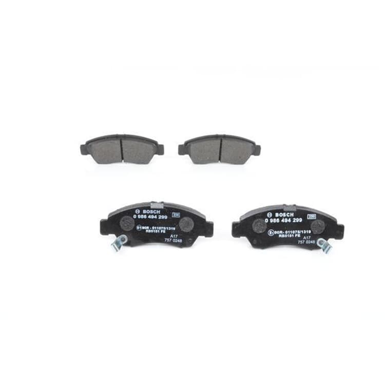 Bosch Bremsbel?ge vorne Honda City Civic Jazz Logo Bosch Bremsbel?ge vorne Honda City Civic Jazz Logo von BOSCH