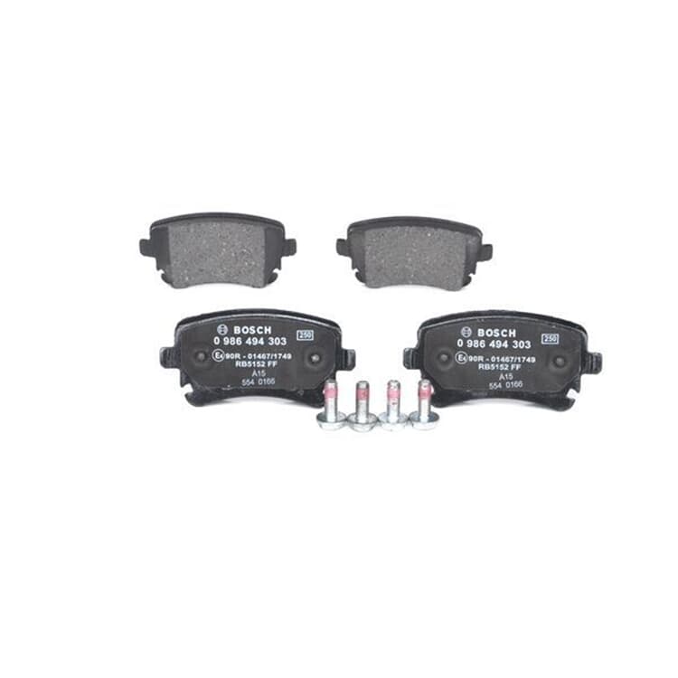 Bosch Bremsbel?ge hinten Audi A4 A6 A8 VW California Multivan Transporter Bosch Bremsbel?ge hinten Audi A4 A6 A8 VW California Multivan Transporter von BOSCH