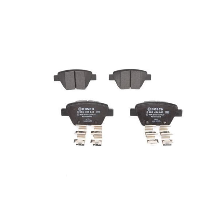 Bosch Bremsbel?ge hinten Audi Seat Skoda VW Bosch Bremsbel?ge hinten Audi Seat Skoda VW von BOSCH