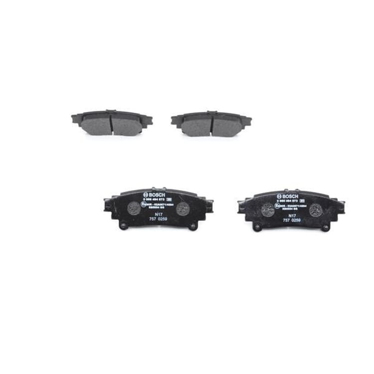Bosch Bremsbel?ge hinten Lexus Gs Rc Toyota Mirai Prius Bosch Bremsbel?ge hinten Lexus Gs Rc Toyota Mirai Prius von BOSCH