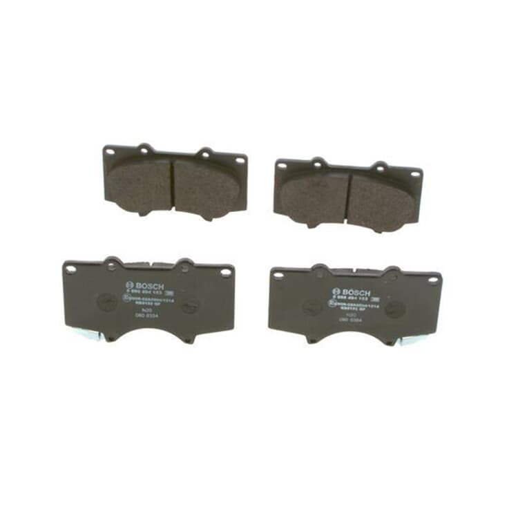 Bosch Bremsbel?ge vorne Mitsubishi Pajero Toyota Fj Fortuner Hilux Land Bosch Bremsbel?ge vorne Mitsubishi Pajero Toyota Fj Fortuner Hilux Land von BOSCH