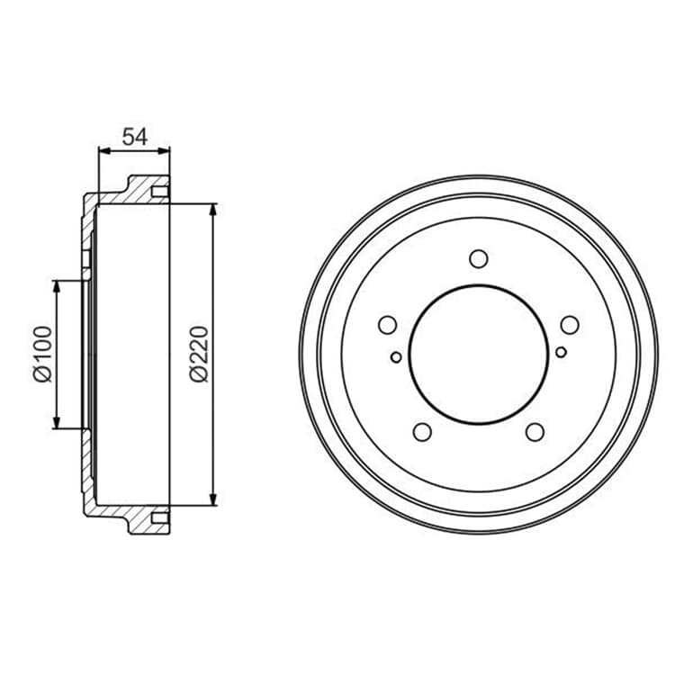 Bosch Bremstrommel Suzuki Grand Jimny Bosch Bremstrommel Suzuki Grand Jimny von BOSCH
