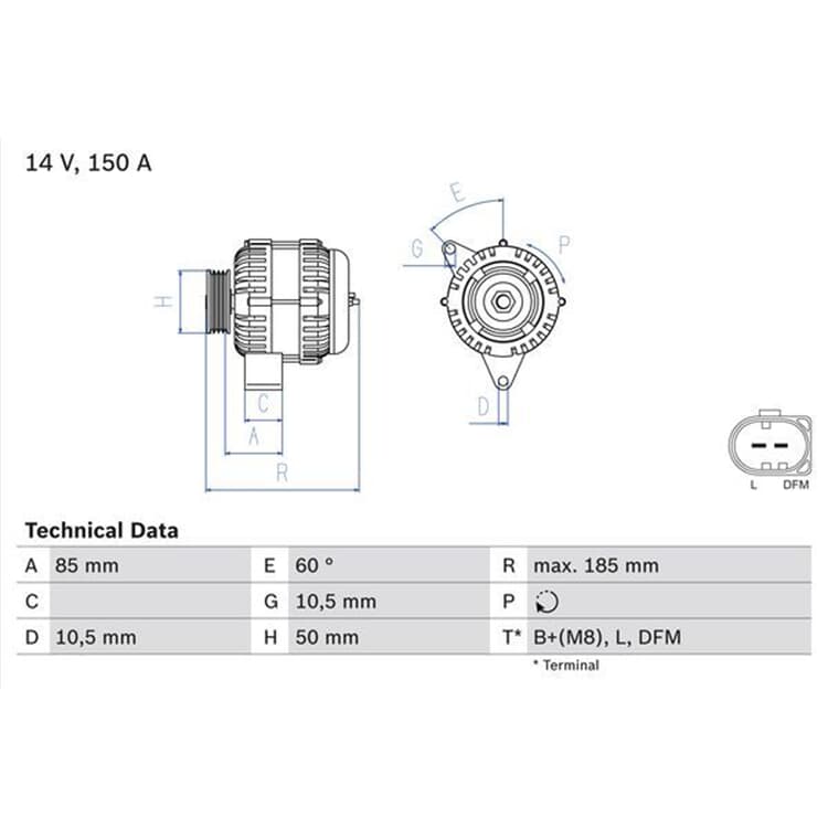 Bosch Generator Mercedes Clk Cls E-Klasse S-Klasse Sl Slr Bosch Generator Mercedes Clk Cls E-Klasse S-Klasse Sl Slr von BOSCH