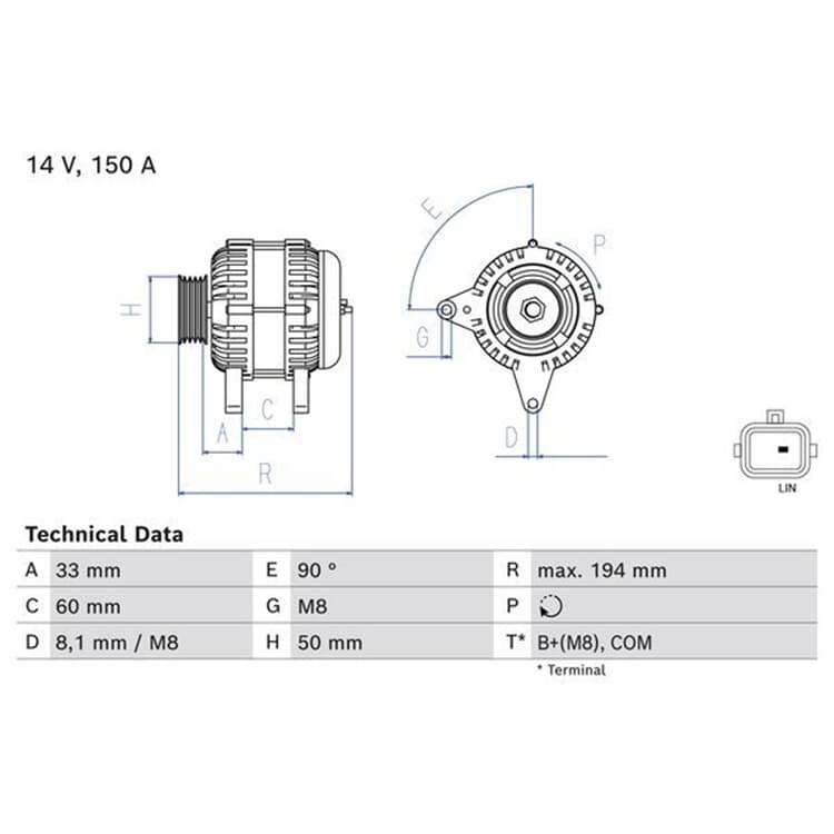 Bosch Generator Nissan Renault Bosch Generator Nissan Renault von BOSCH