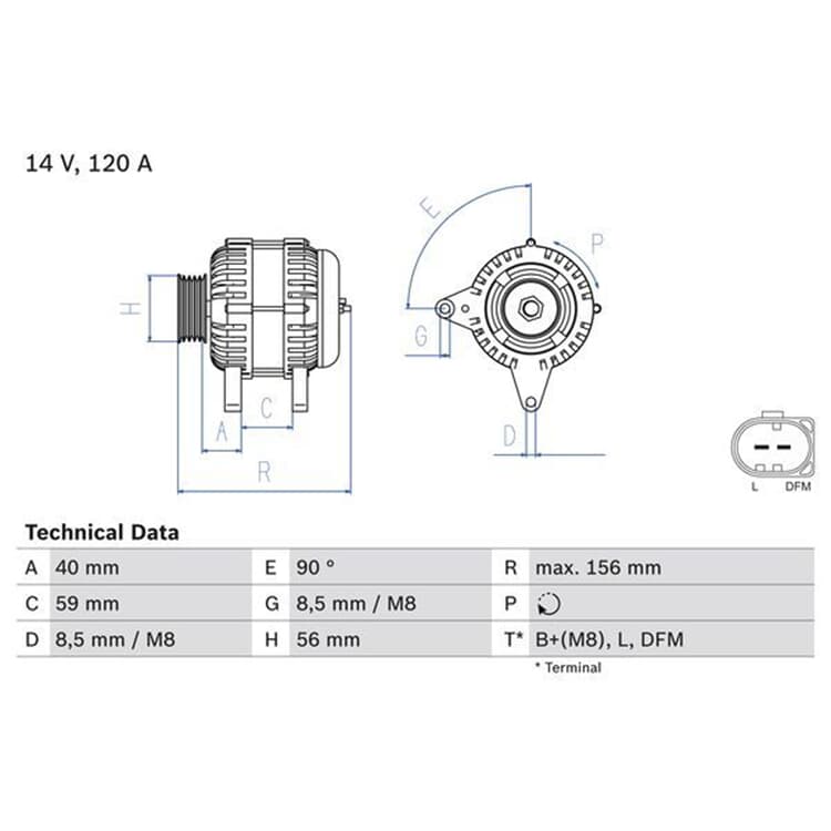 Bosch Lichtmaschine Audi A4 Ford Galaxy Seat Ibiza Skoda Octavia VW Bosch Lichtmaschine Audi A4 Ford Galaxy Seat Ibiza Skoda Octavia VW von BOSCH