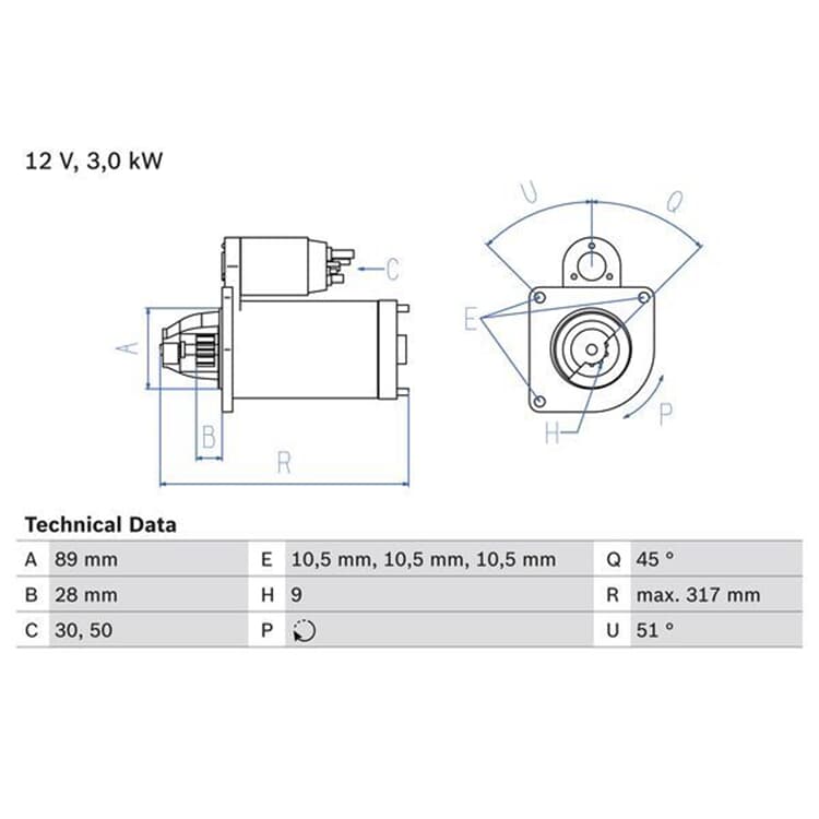 Bosch Starter von BOSCH