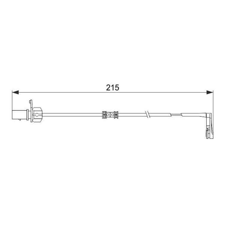 Bosch Warnkontakt f?r Bremsbel?ge Audi A4 A5 A6 A7 Porsche Macan Bosch Warnkontakt f?r Bremsbel?ge Audi A4 A5 A6 A7 Porsche Macan von BOSCH