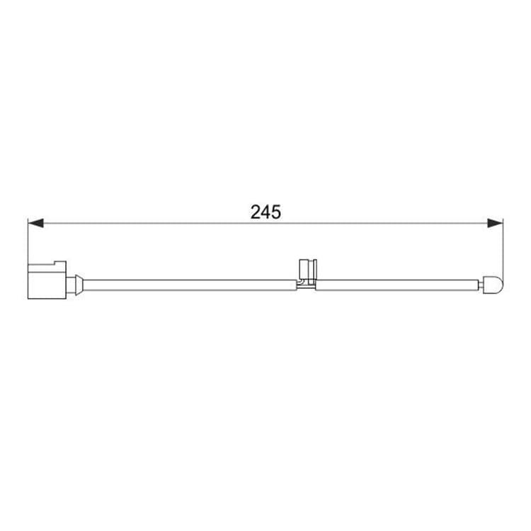 Bosch Warnkontakt f?r Bremsbel?ge Audi Q7 Porsche Cayenne von BOSCH