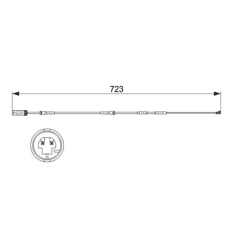 Bosch Warnkontakt f?r Bremsbel?ge BMW 1er 3er Bosch Warnkontakt f?r Bremsbel?ge BMW 1er 3er von BOSCH