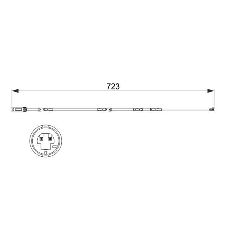 Bosch Warnkontakt f?r Bremsbel?ge BMW 1er 3er von BOSCH
