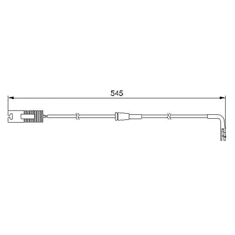 Bosch Warnkontakt f?r Bremsbel?ge BMW 5er Z8 Bosch Warnkontakt f?r Bremsbel?ge BMW 5er Z8 von BOSCH