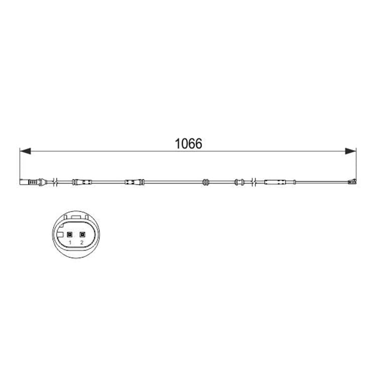 Bosch Warnkontakt f?r Bremsbel?ge BMW 7er von BOSCH