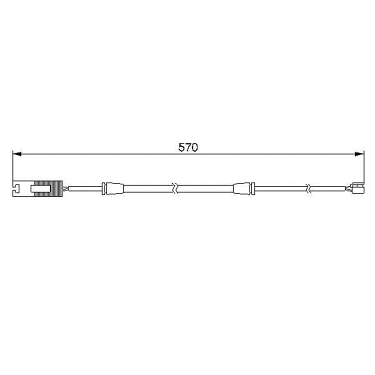 Bosch Warnkontakt f?r Bremsbel?ge BMW 7er von BOSCH
