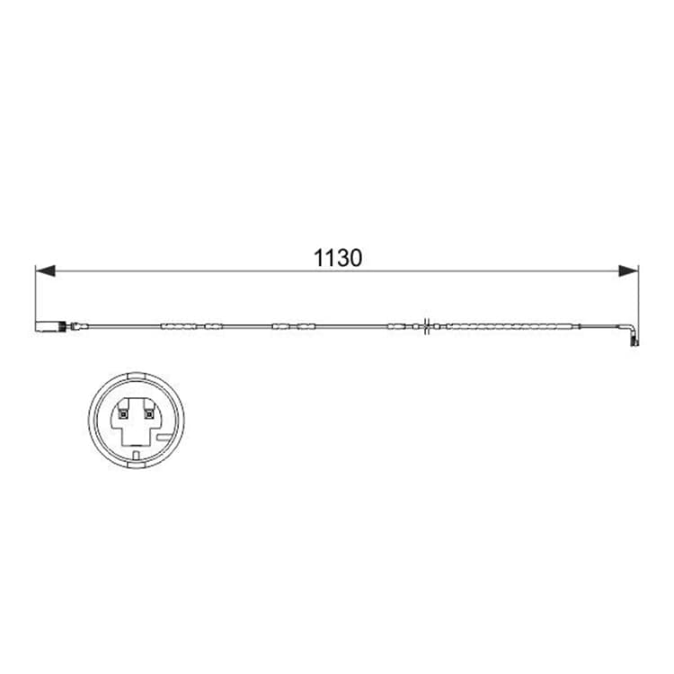 Bosch Warnkontakt f?r Bremsbel?ge BMW X1 Bosch Warnkontakt f?r Bremsbel?ge BMW X1 von BOSCH