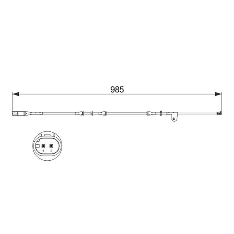 Bosch Warnkontakt f?r Bremsbel?ge BMW X5 X6 von BOSCH