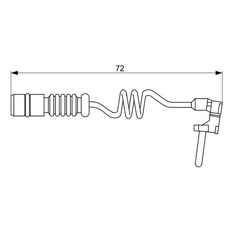 Bosch Warnkontakt f?r Bremsbel?ge Mercedes G-Klasse M-Klasse Bosch Warnkontakt f?r Bremsbel?ge Mercedes G-Klasse M-Klasse von BOSCH
