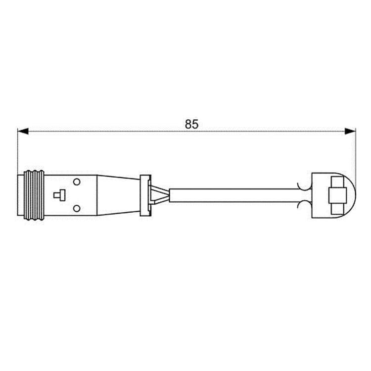 Bosch Warnkontakt f?r Bremsbel?ge Mercedes Sprinter VW Crafter Bosch Warnkontakt f?r Bremsbel?ge Mercedes Sprinter VW Crafter von BOSCH