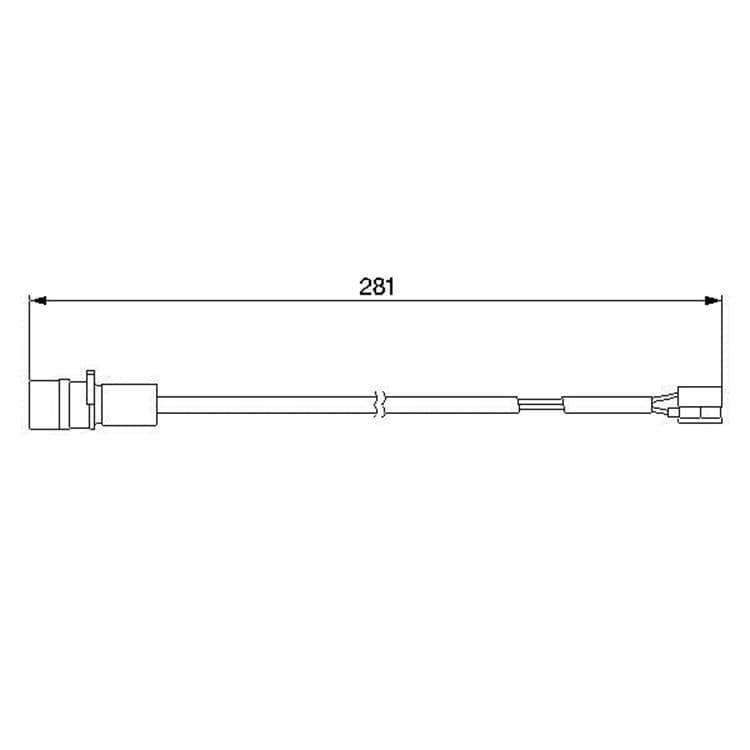 Bosch Warnkontakt f?r Bremsbel?ge Porsche 911 944 Bosch Warnkontakt f?r Bremsbel?ge Porsche 911 944 von BOSCH