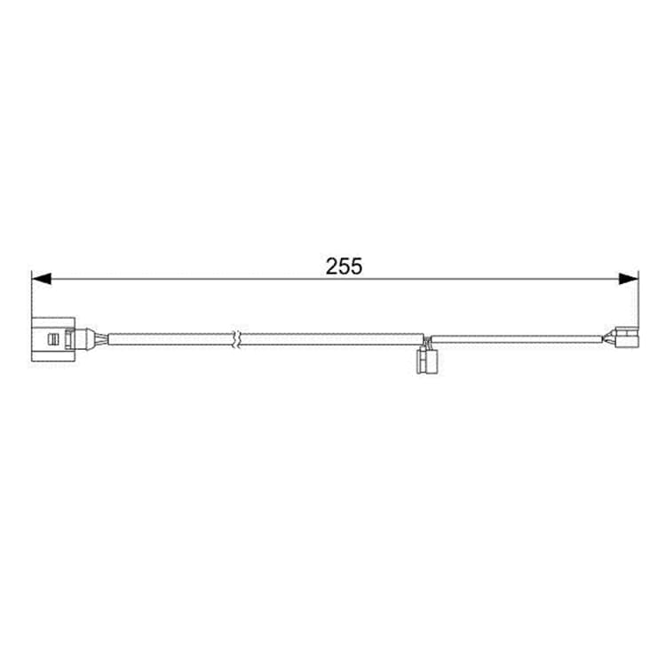 Bosch Warnkontakt f?r Bremsbel?ge Audi Q7 Porsche Cayenne VW Touareg von BOSCH
