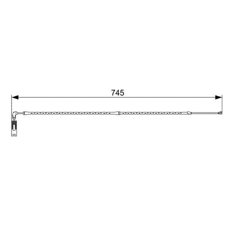 Bosch Warnkontakt f?r Bremsbel?ge BMW X3 E83 Bosch Warnkontakt f?r Bremsbel?ge BMW X3 E83 von BOSCH