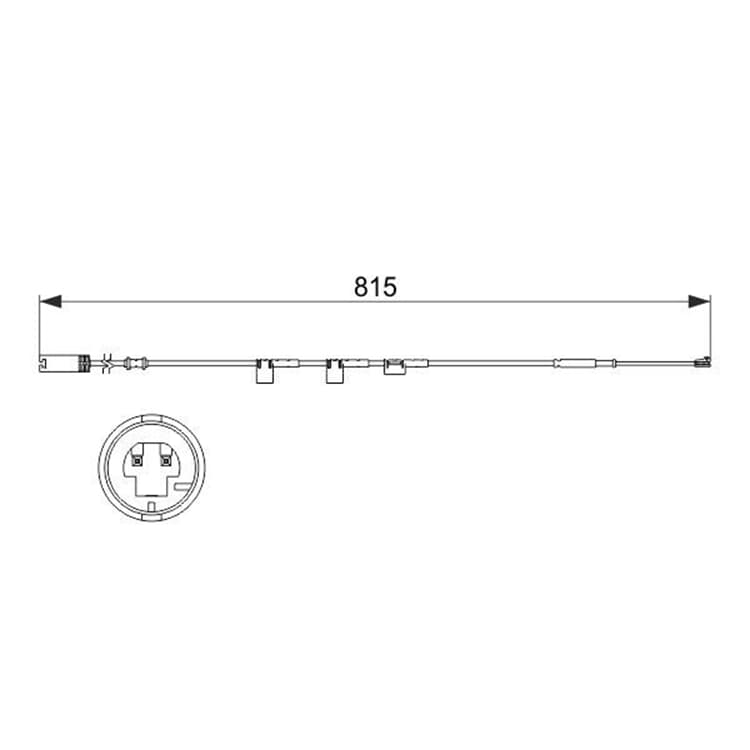 Bosch Warnkontakt f?r Bremsbel?ge Mini von BOSCH