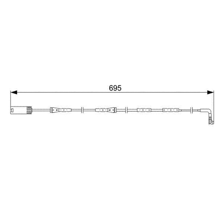 Bosch Warnkontakt f?r Bremsbel?ge vorne BMW 1er 2er 3er 4er Bosch Warnkontakt f?r Bremsbel?ge vorne BMW 1er 2er 3er 4er von BOSCH
