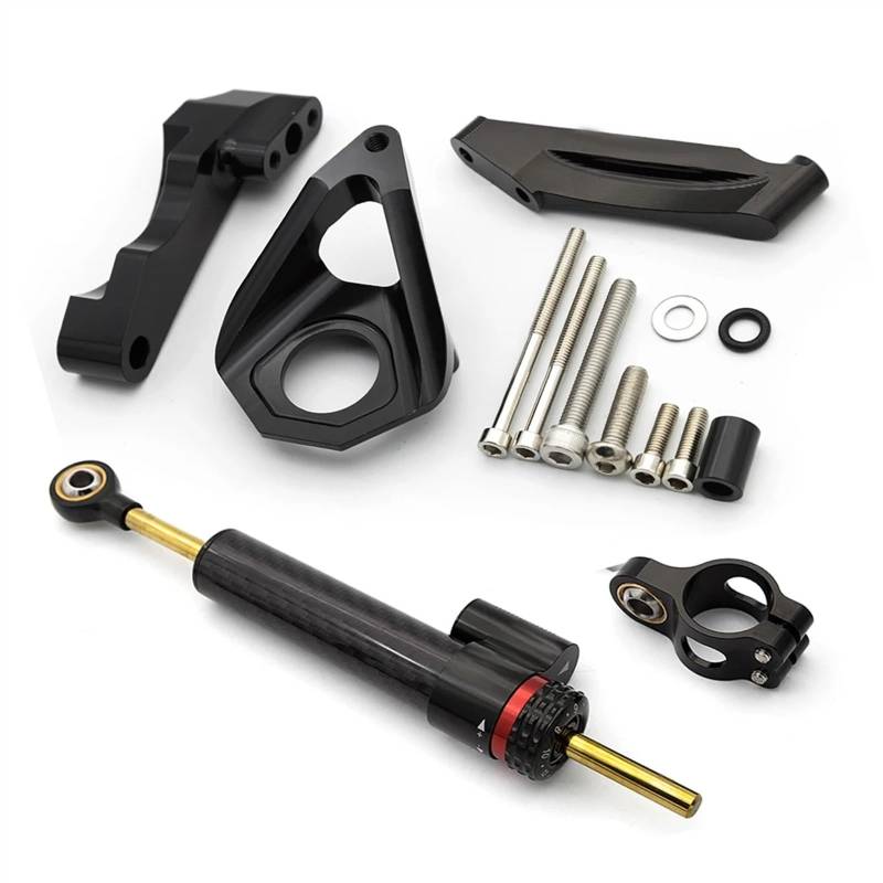 Für S┐uzuki GSXR 600 750 (K4) 2001–2005. CNC-Motorräder, Lenkungsdämpfer, Stabilisieren Die Montagehalterung Motorrad Lenkungsdämpfer(A) von BOSDF