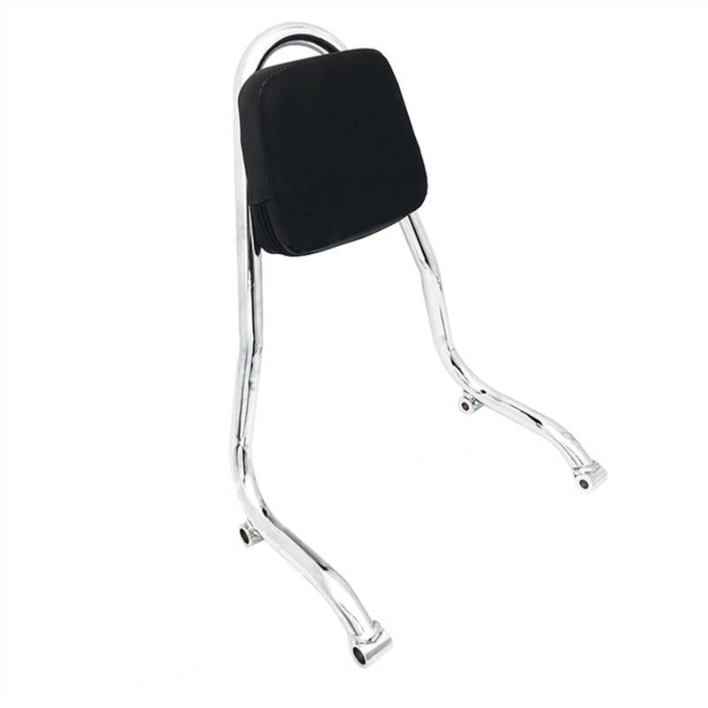 Sozius Haltegriff Für B┐MW F750GS F850GS ADV F 750 GS F 850 ​​GS Adventure 2018-2022 2021 Hinten Top Case Kissen Beifahrer Rückenlehne Lazy Back Pad(Chrome) von BOSDF
