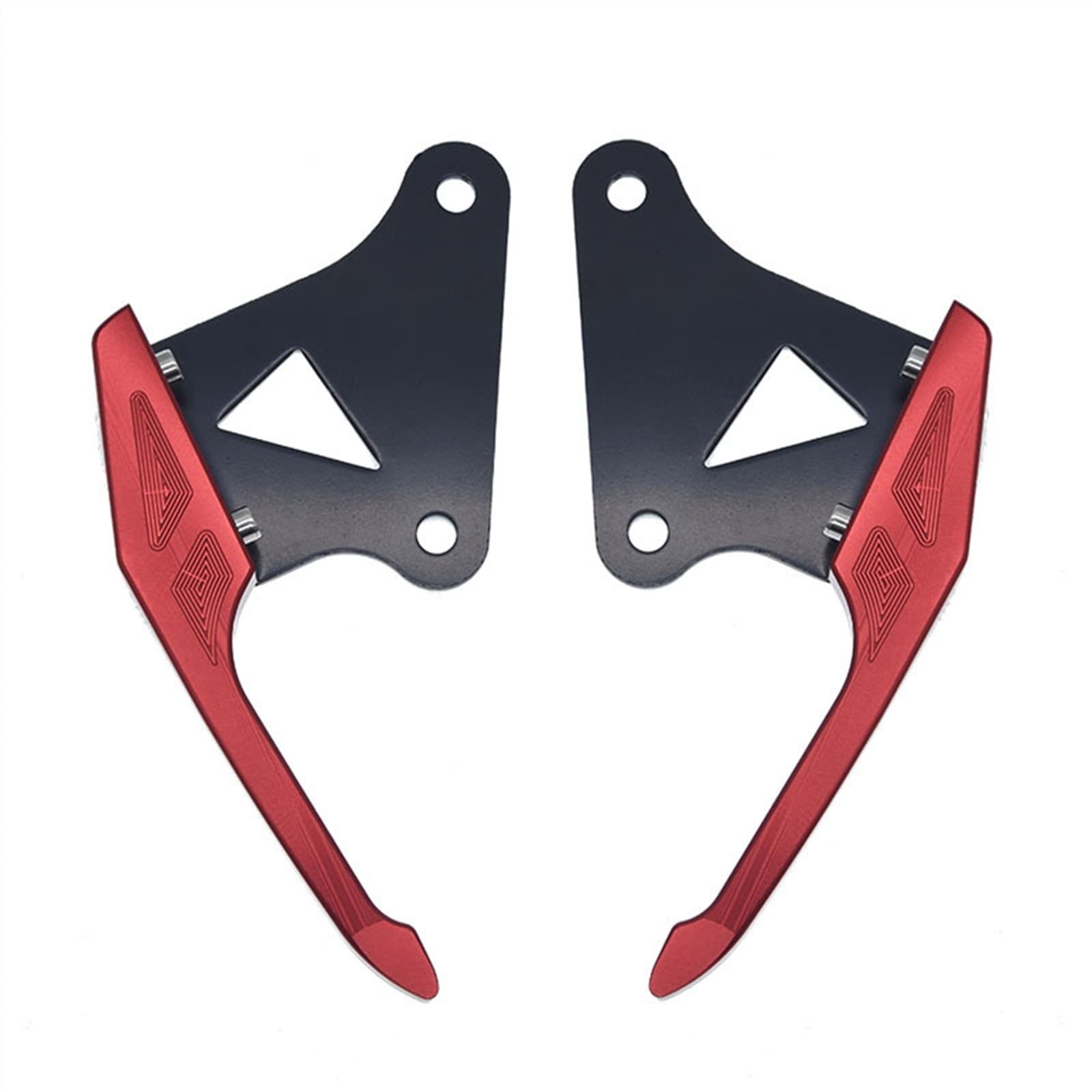 Sozius Haltegriff Für H┐ONDA Grom MSX125 SF MSX125SF MSX 125 SF M3 Motorradzubehör Beifahrergriff Haltegriff Schiene Armlehne Heckhandlauf(Red) von BOSDF