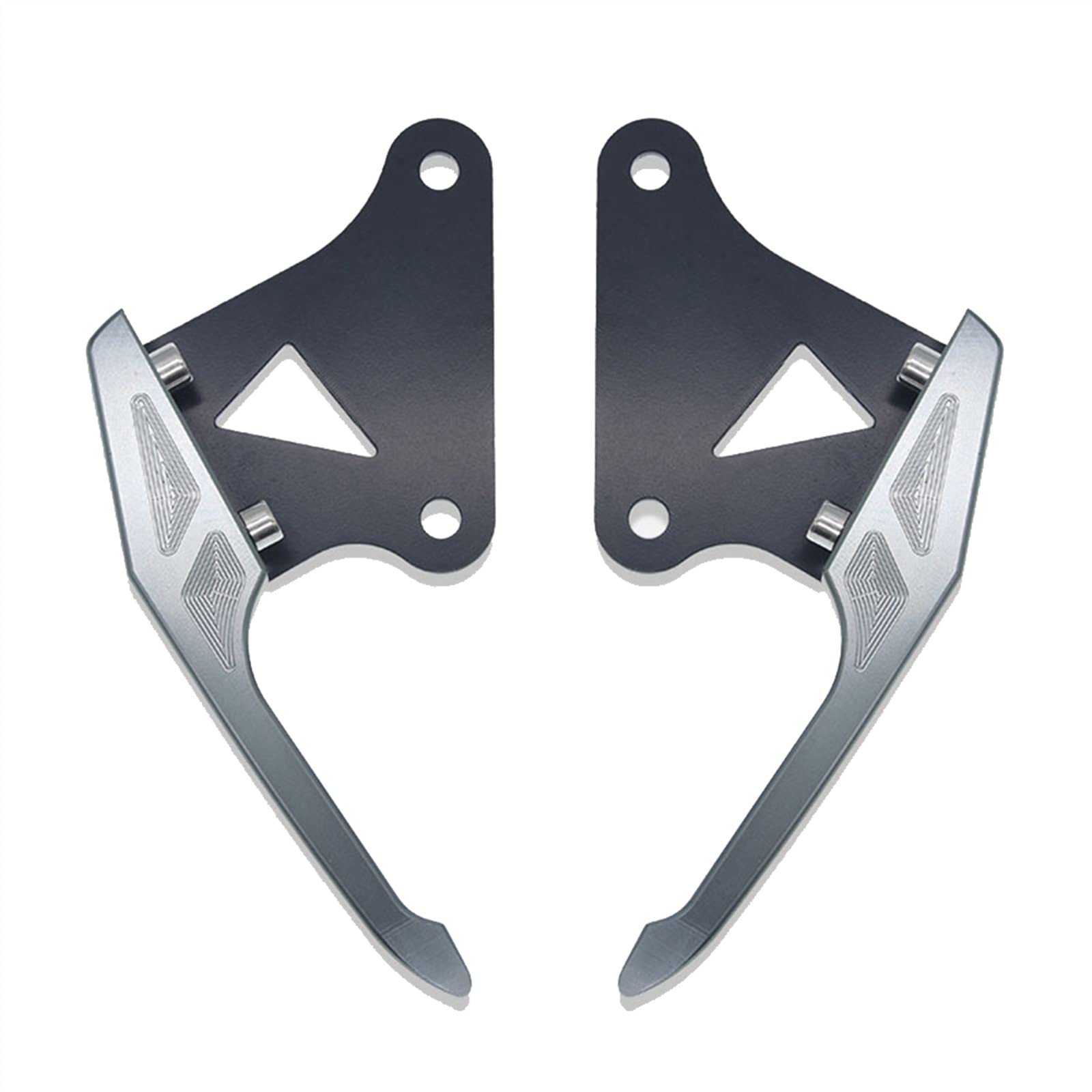 Sozius Haltegriff Für H┐ONDA Grom MSX125 SF MSX125SF MSX 125 SF M3 Motorradzubehör Beifahrergriff Haltegriff Schiene Armlehne Heckhandlauf(Titanium) von BOSDF