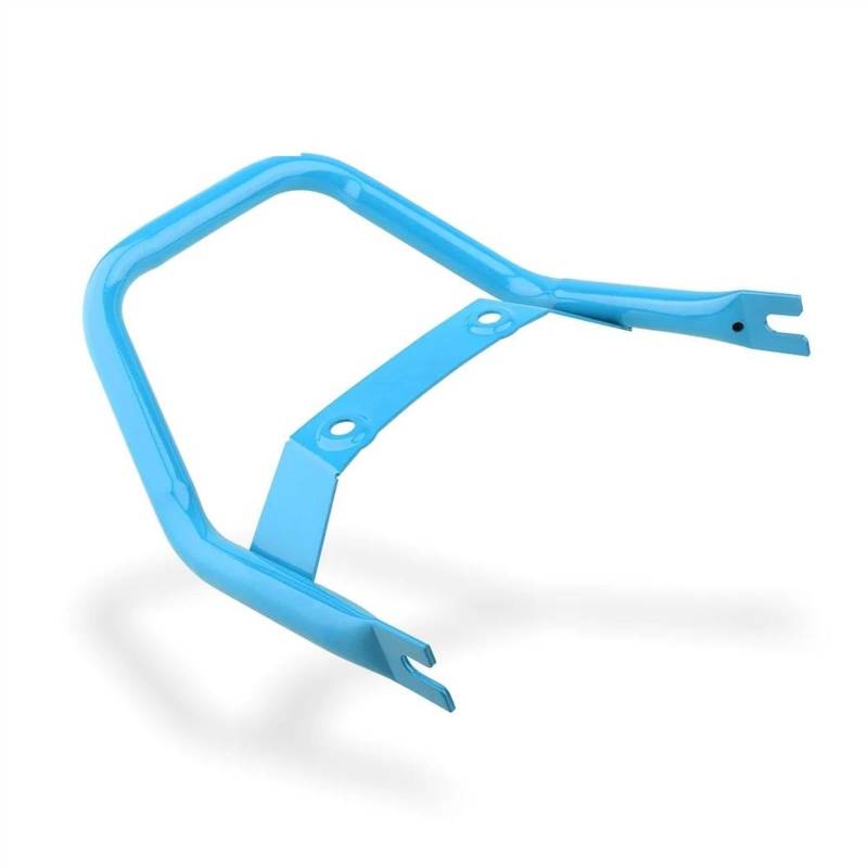 Sozius Haltegriff Für H┐ONDA Monkey 125 2018 2019 2020 2023 Motorrad Hinten Passagier Armlehne Sozius Sitz Haltegriff Bar Hand Schiene Lenker(Blue) von BOSDF