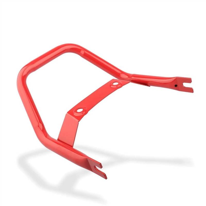 Sozius Haltegriff Für H┐ONDA Monkey 125 2018 2019 2020 2023 Motorrad Hinten Passagier Armlehne Sozius Sitz Haltegriff Bar Hand Schiene Lenker(Red) von BOSDF