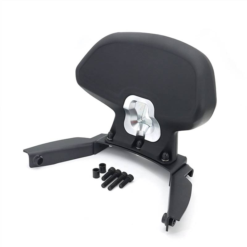 Sozius Haltegriff Für H┐onda Forza350 NSS 350 NSS350 2023 Motorrad Schwarz Hinten Passagier Sitz Rückenlehne Kissen Rückenlehne Pad von BOSDF