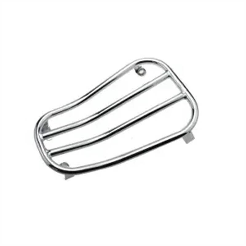 Sozius Haltegriff Für Vespa Sprint Primavera 150 GTS 300 Motorrad Gepäckträger Vorne Fuß Unterstützung Halter Batterie Halterung Net Tasche(Silver,B) von BOSDF