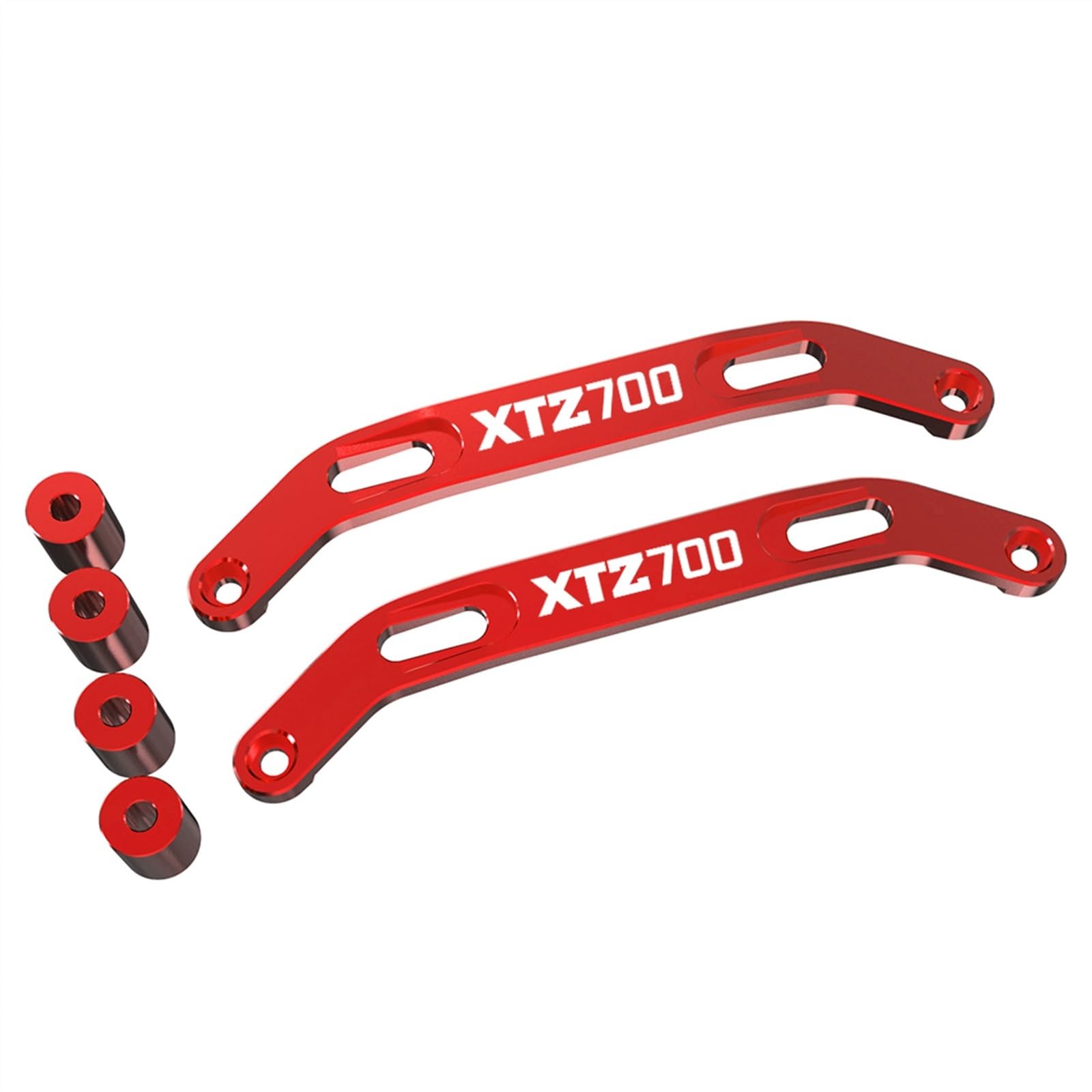 Sozius Haltegriff Für Y┐amaha TENERE 700 XTZ700 Tenere XTZ 700 Rally Edition T7 2019-2023 2020 2021 2022 Motorrad Beifahrer Hinten Haltegriff Set(Red,E) von BOSDF