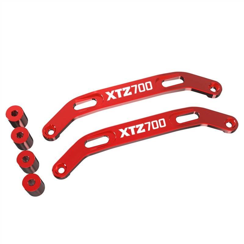 Sozius Haltegriff Für Y┐amaha TENERE 700 XTZ700 Tenere XTZ 700 Rally Edition T7 2019-2023 2020 2021 2022 Motorrad Beifahrer Hinten Haltegriff Set(Red,E) von BOSDF