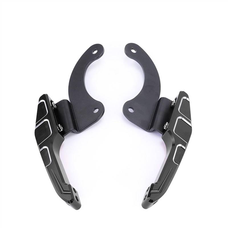 Sozius Haltegriff Für ZONTES R310 ZT310R ZT310-R 310R R 310 R Zubehör Moto Hinten Handlauf Passagier Handgriffe Hand Grip Haltegriff Griff Armlehne(Black,B) von BOSDF